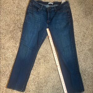 Levi's 414 Women’s Blue Straight Leg Jeans Classic Style Size 20W